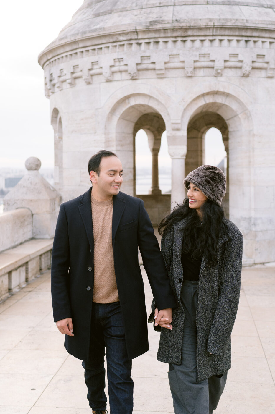 Rahul and Radhika walking together